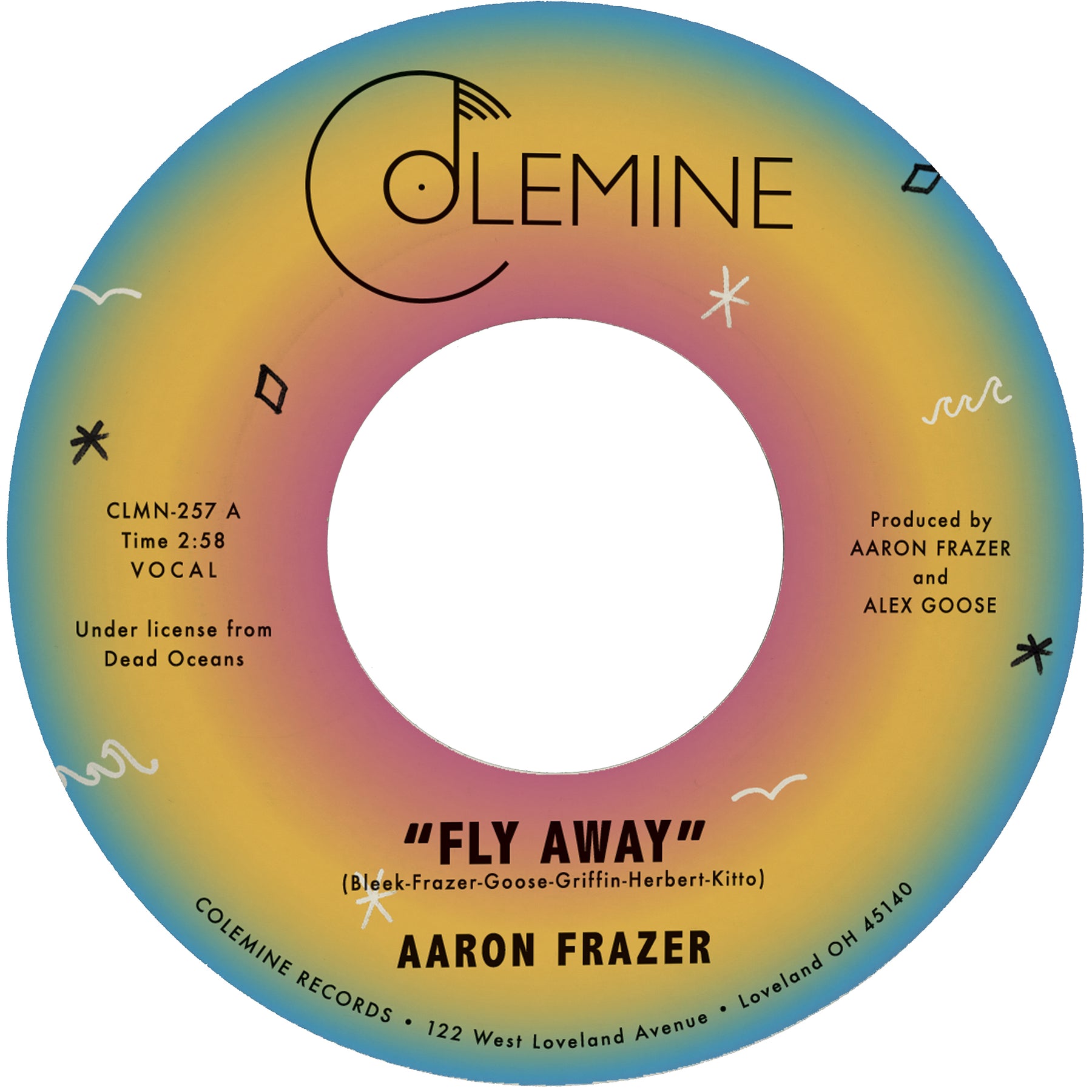 Aaron Frazer - Fly Away b/w Play On