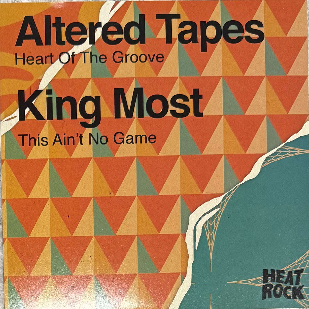 Altered Tapes - Heart of the Groove b/w King Most - This Ain't No Game (Yellow Vinyl)