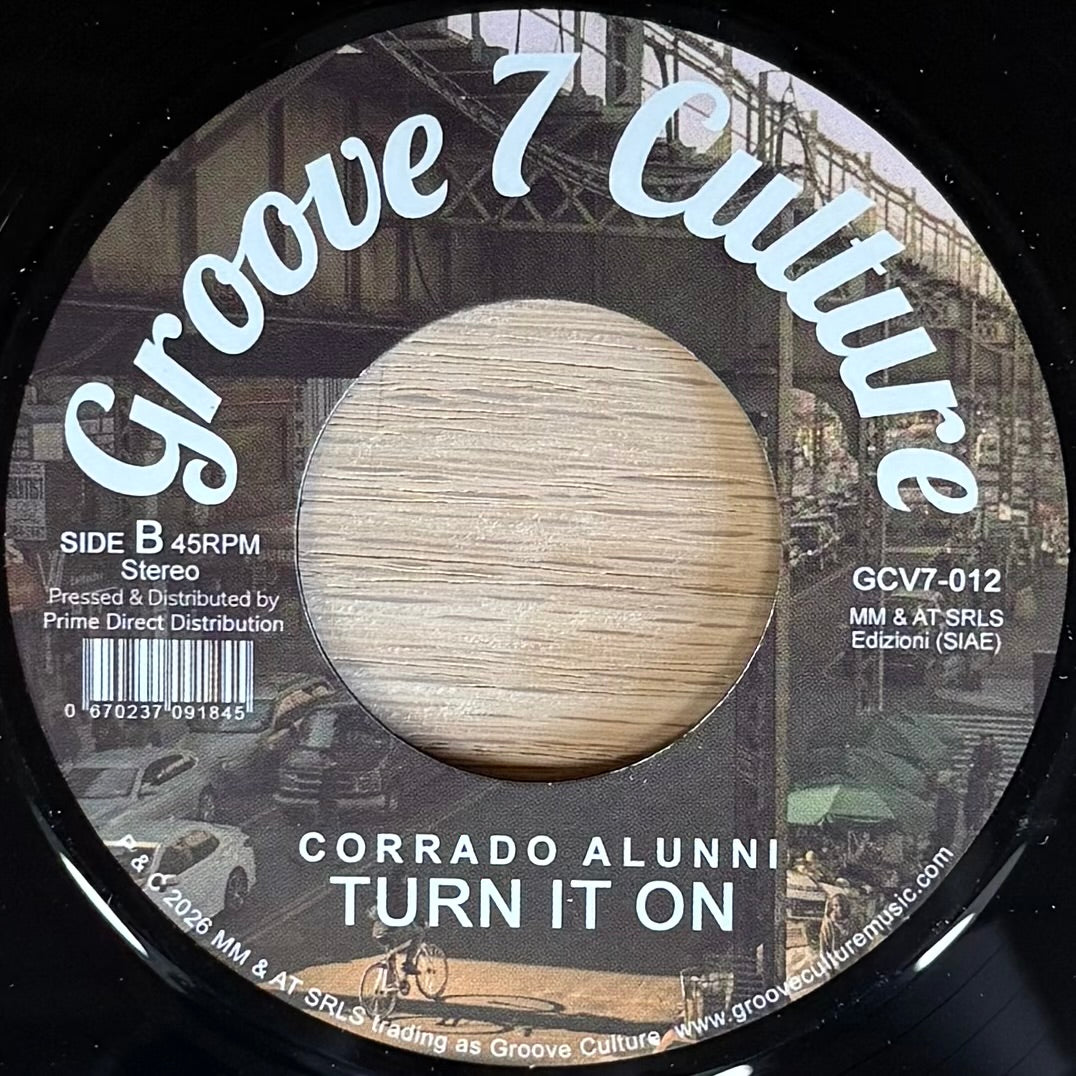Corrado Alunni - Black Pearl b/w Turn It On (7")