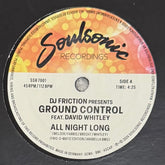 Ground Control - All Night Long b/w Funkin' On The One
