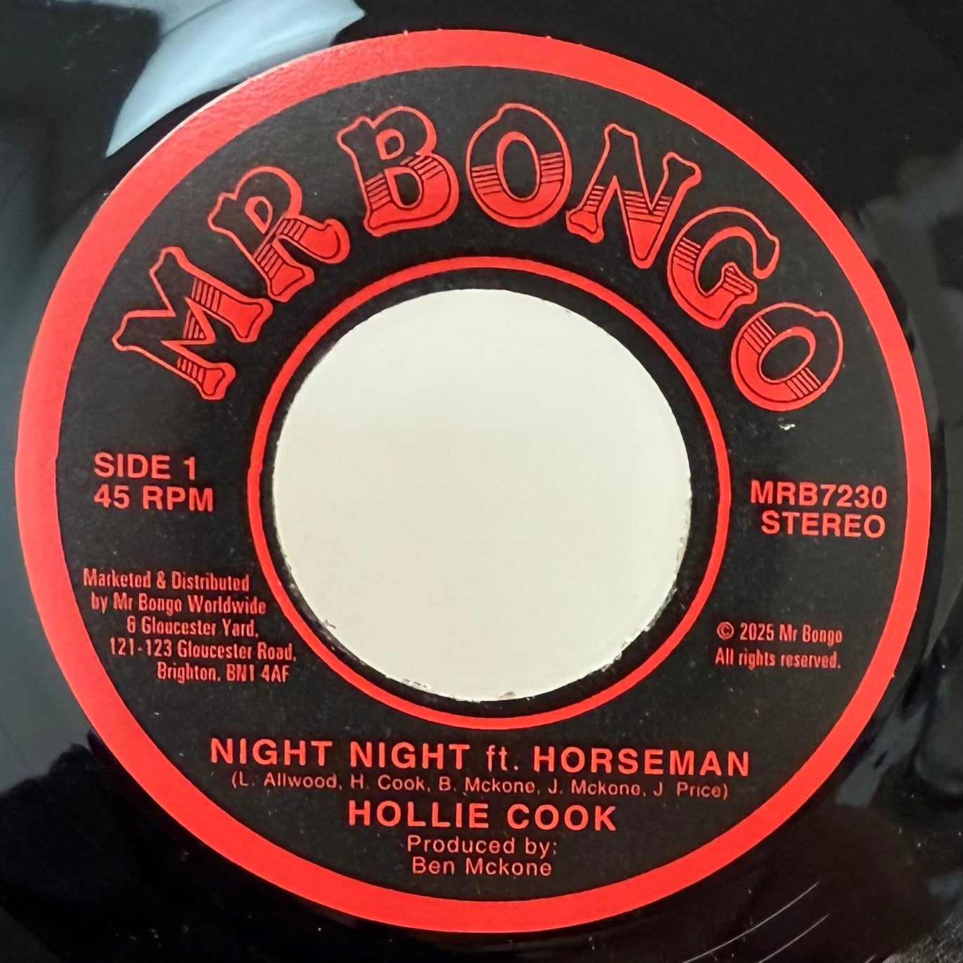 Hollie Cook - Night Night b/w Dub