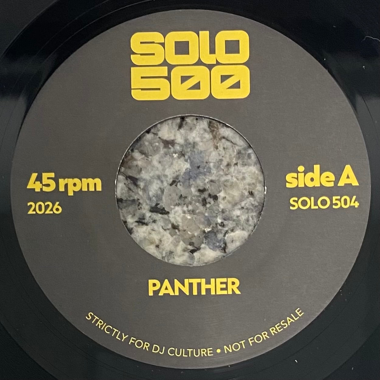 Solo 500 - Panther b/w Together (7")