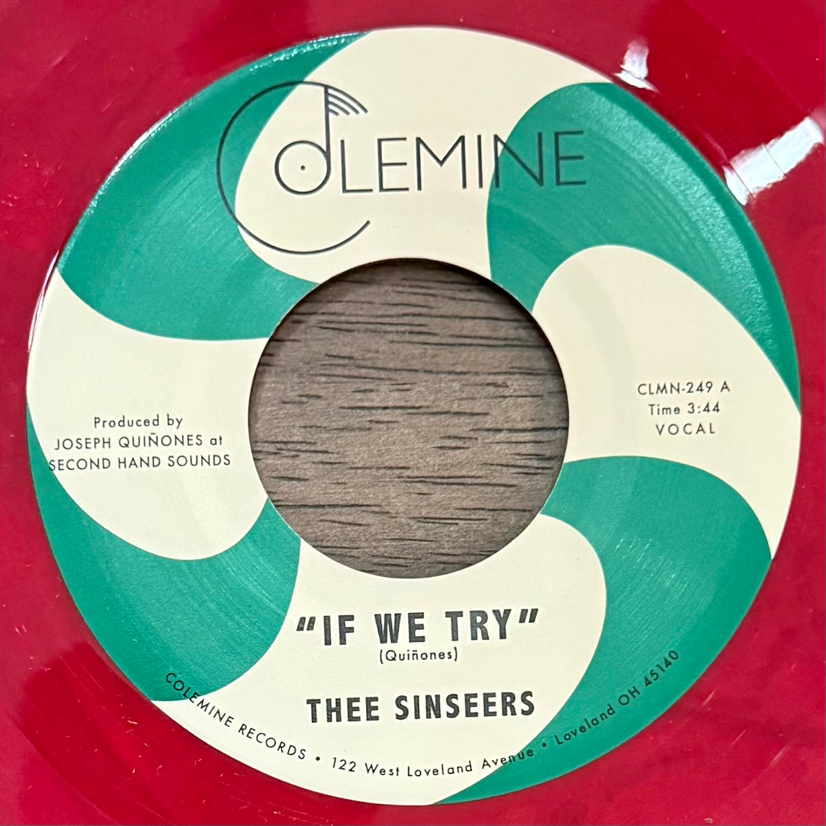 Thee Sinseers - If We Try b/w Give It Up You Fool