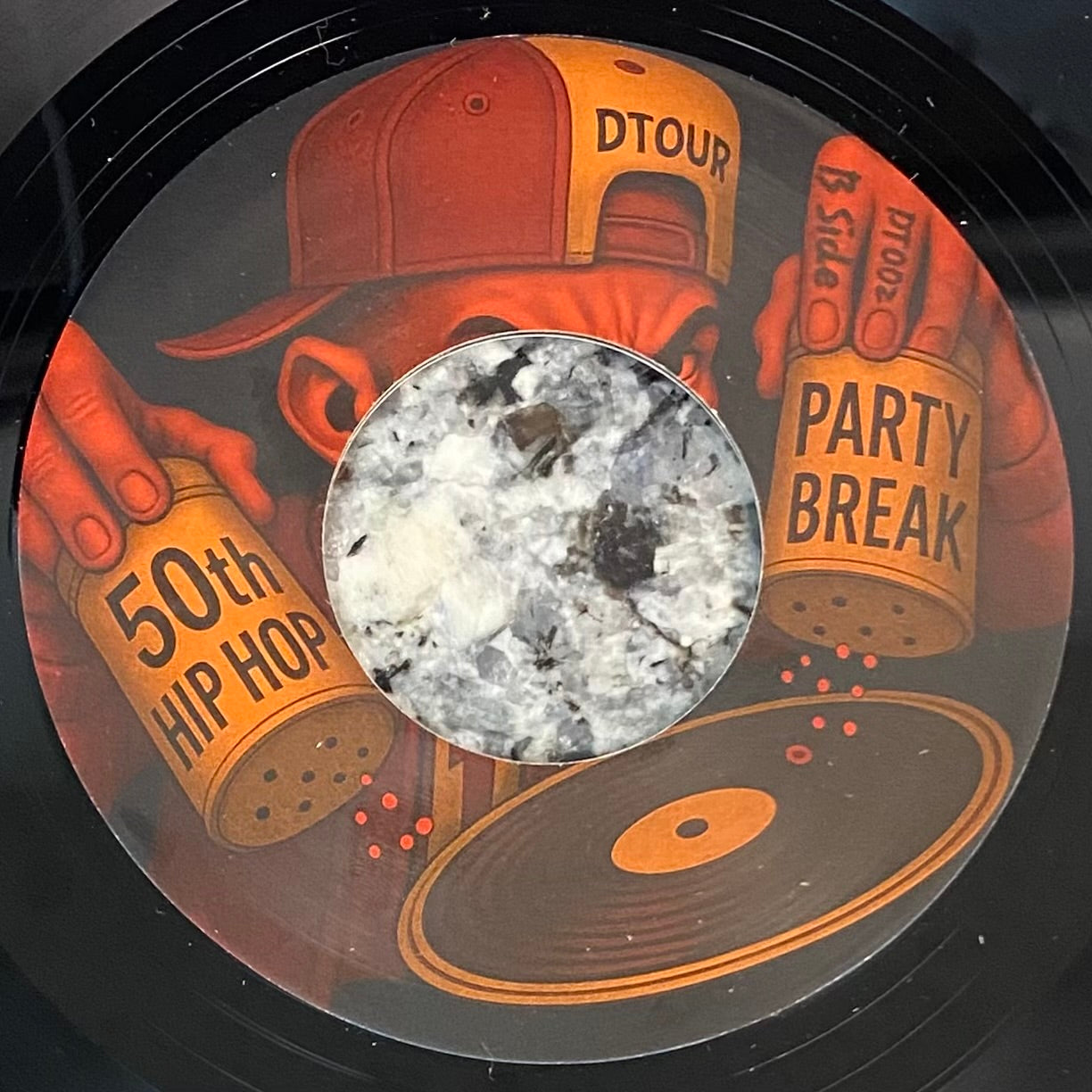 Jidenna & Krazy Drayz (Das Efx) - Classic Man (Remix) b/w DJ DTour - 50th Hop Hop Party Break (7")