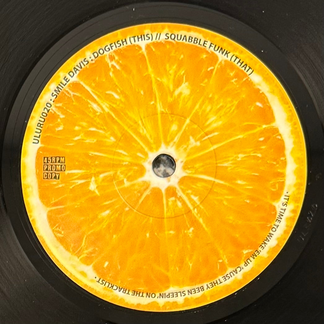Smile Davis - Squabble Funk b/w Dogfish (Black Vinyl)