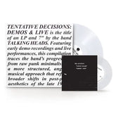 Talking Heads - Tentative Decisions: Demos & Live (LP) (2025 RSD Black Friday)