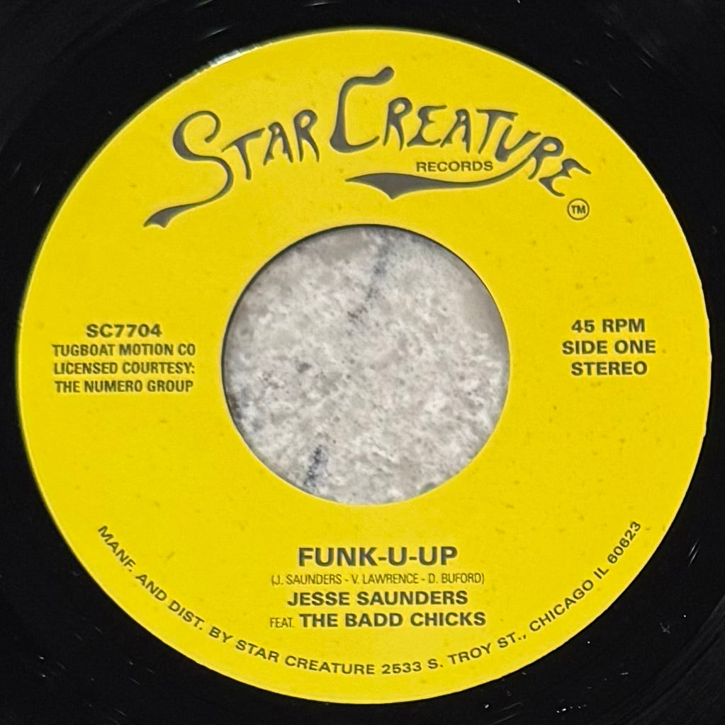 Jesse Saunders - Funk-U-Up b/w Z-Factor - Fantasy