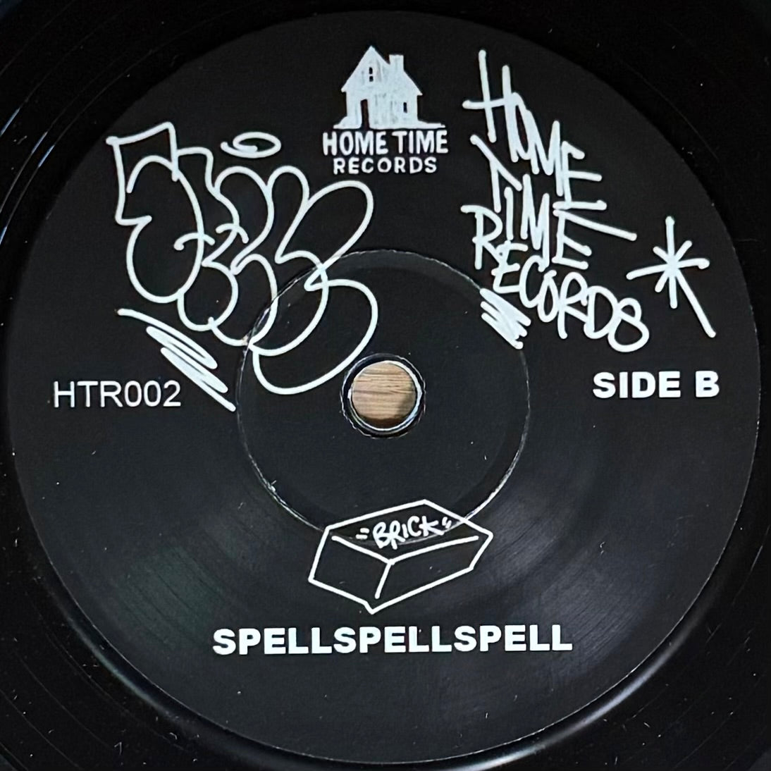 SpellSpellSpell - Burn b/w Brick (7")