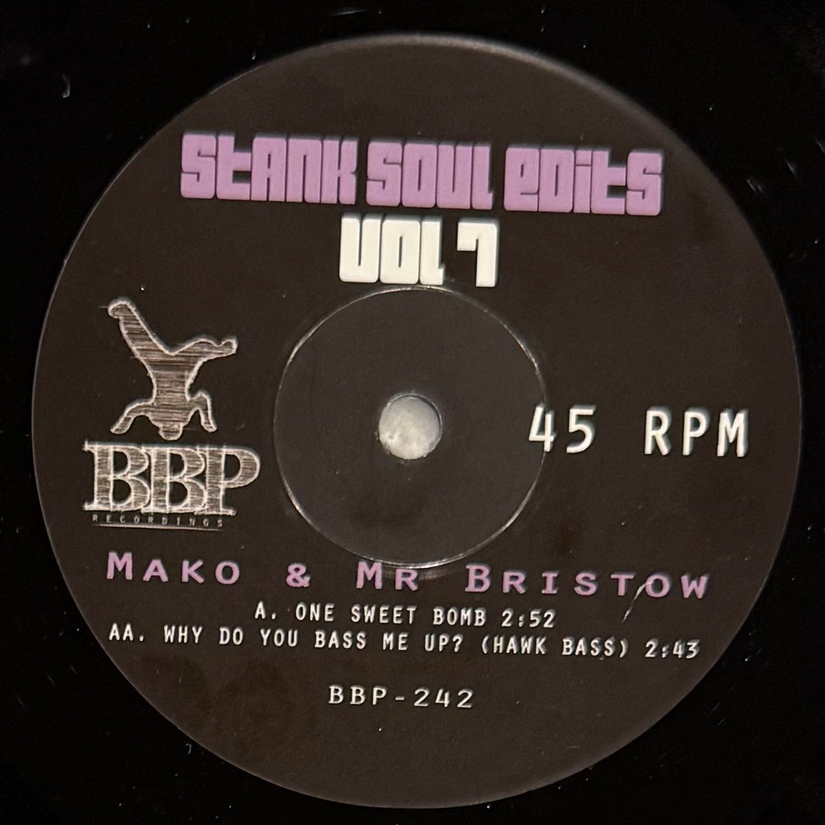 Mako & Mr Bristow - One Sweet Bomb b/w Why Do You Bass Me Up?