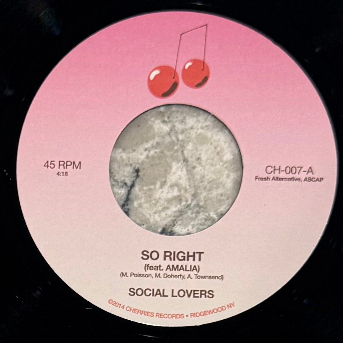 Social Lovers - So Right b/w Call Me Up