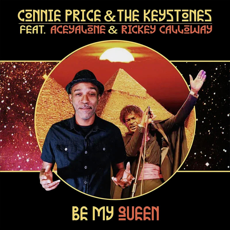 Connie Price & The Keystones feat. Aceyalone & Rickey Calloway - Be My Queen b/w Inst (Splatter Vinyl)  (7")