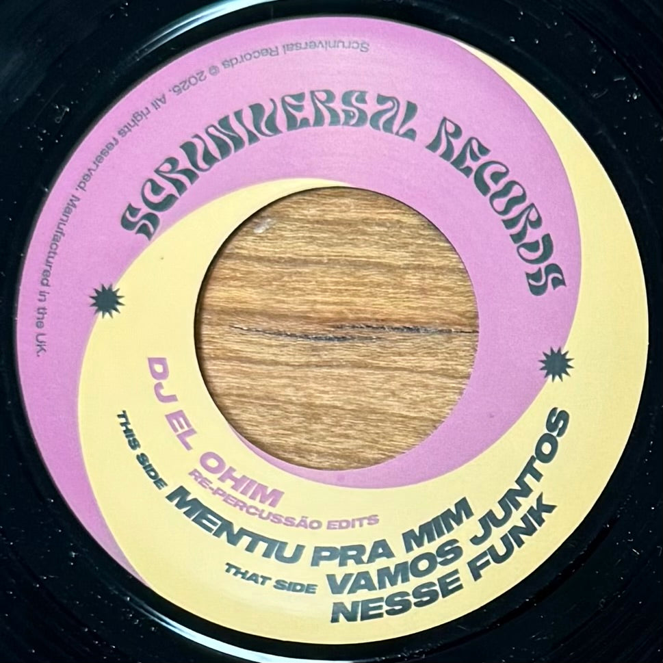 DJ El Ohim - Mentiu Pra Mim b/w Vamos Juntos Nesse Funk