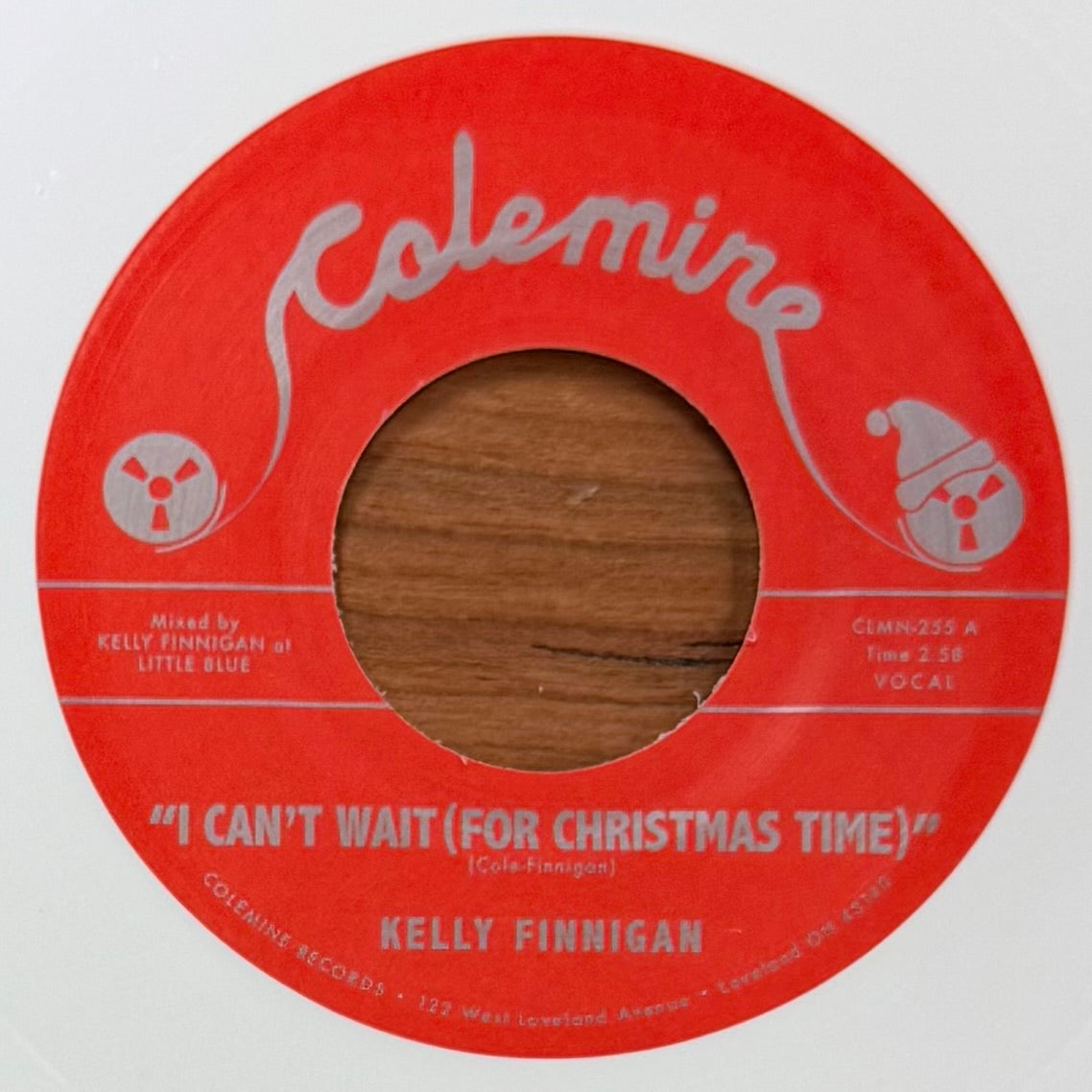 Kelly Finnigan - I Can't Wait (For Christmas Time) b/w Snowy Night in Ohio