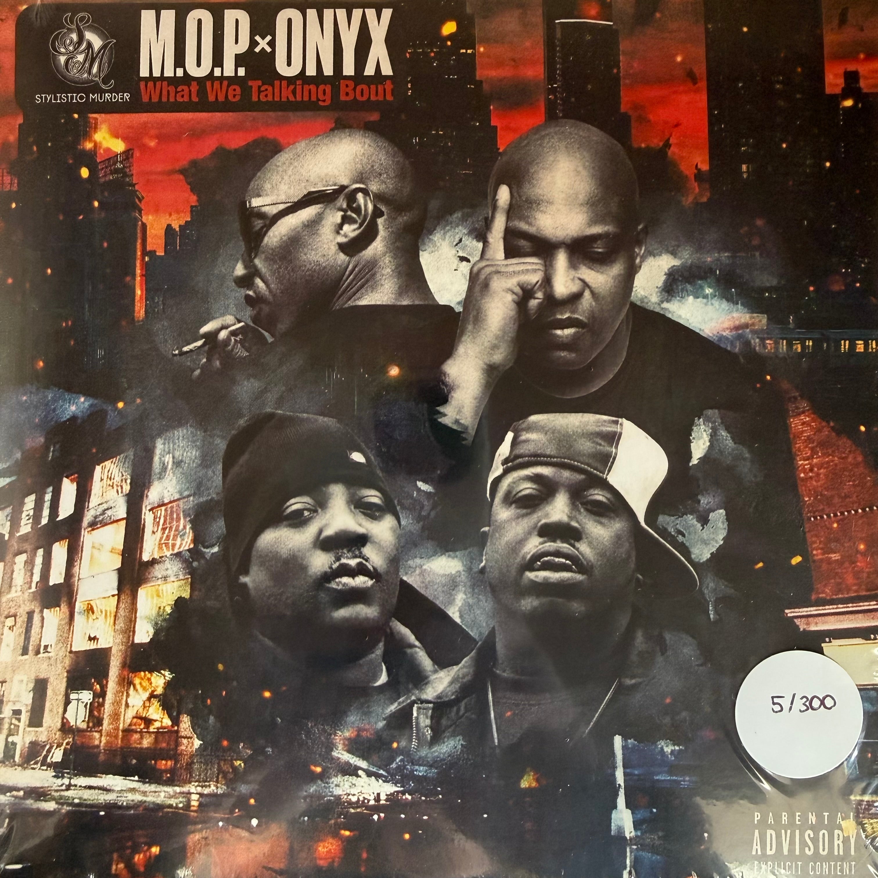 Stylistic Murder - What We Talking Bout feat. M.O.P. & Onyx b/w Stick Em feat. Onyx (Clear Vinyl) (7")