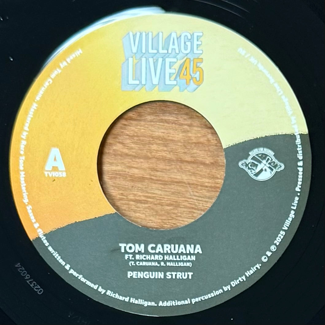 Tom Caruana - Penguin Strut b/w Pole Star (Black Vinyl)