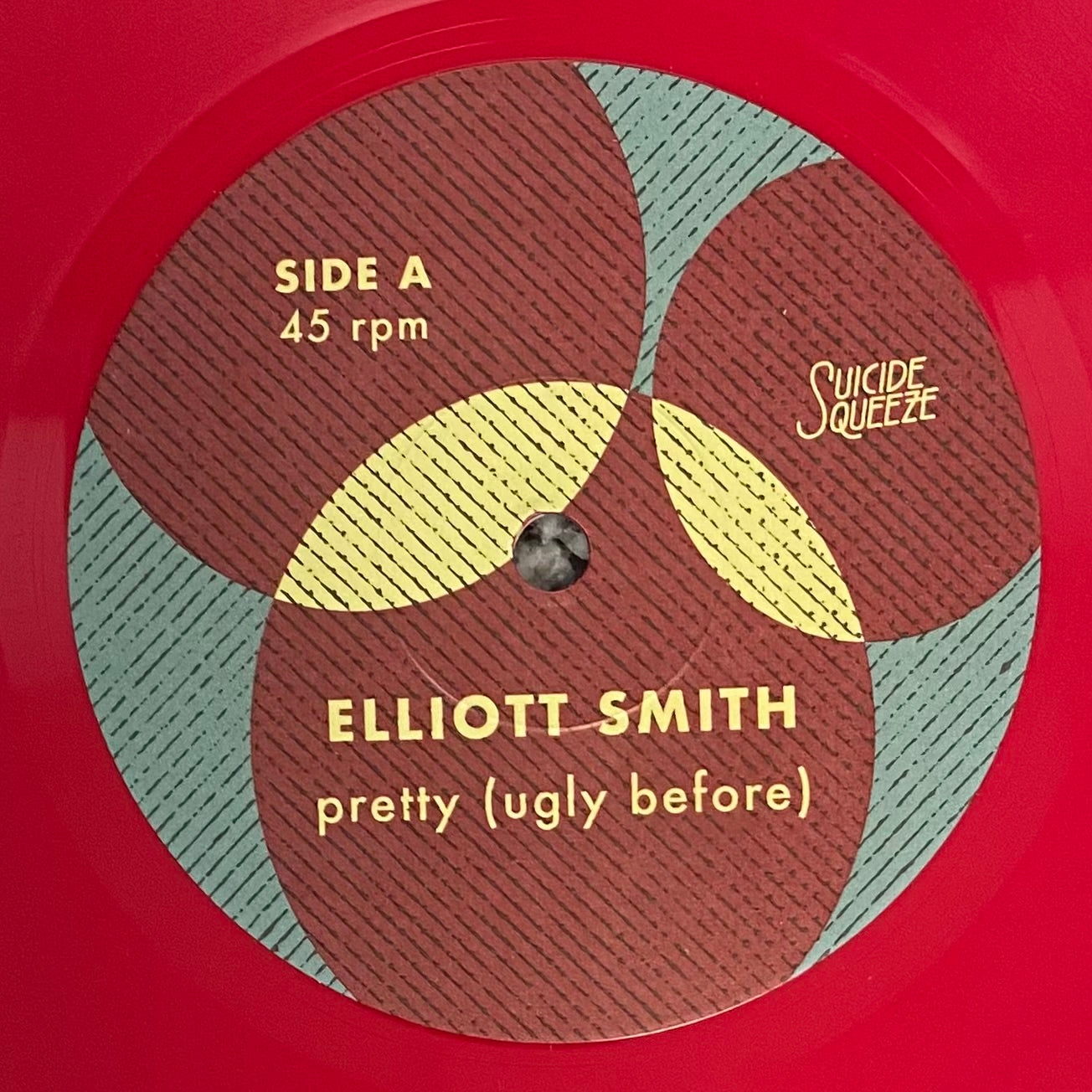 Elliott Smith - Pretty (Ugly Before) b/w A Distorted Reality is Now a Necessity to be Free (Red Vinyl) (7")