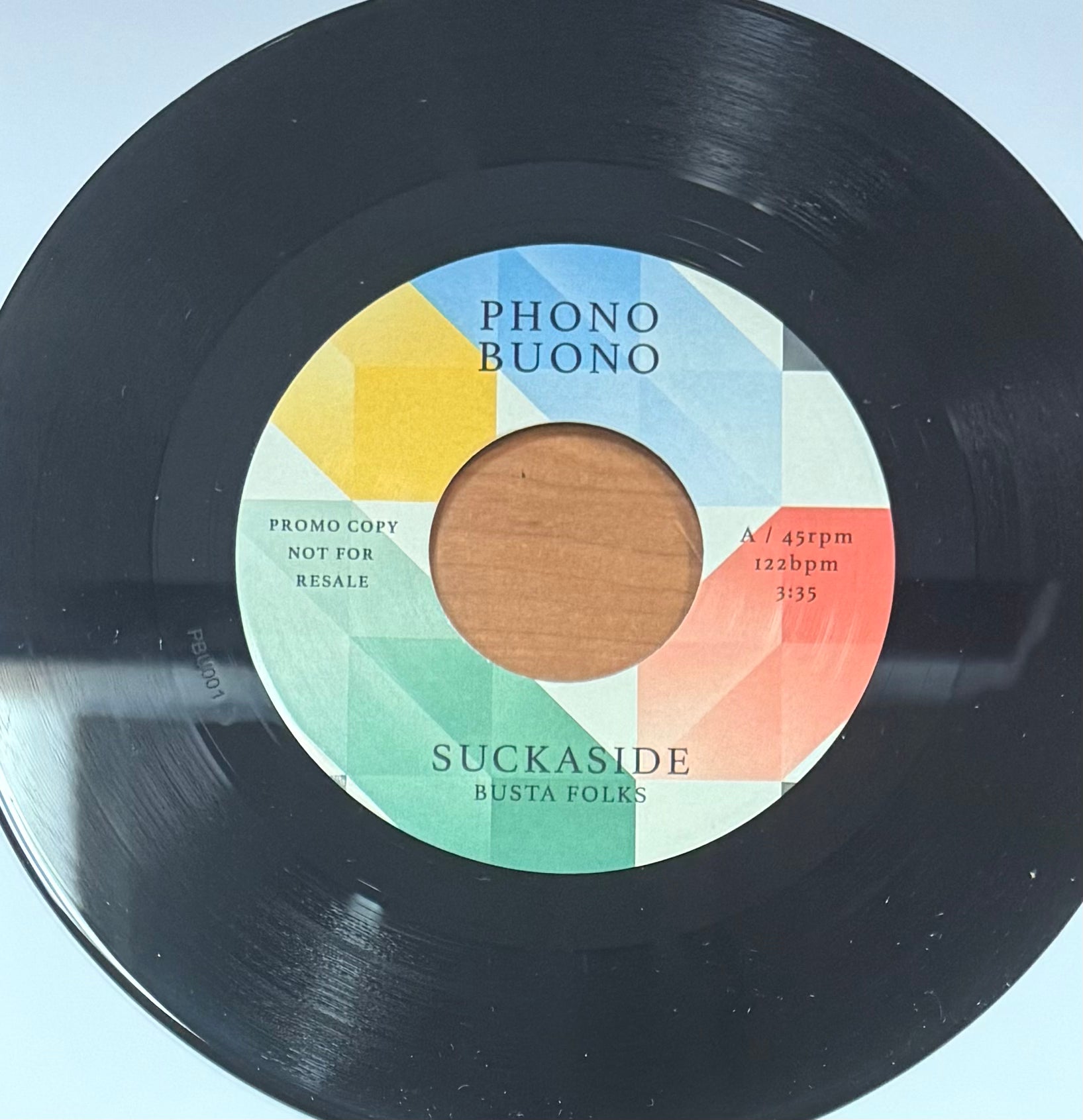 Suckaside - Busta Folks b/w Frontier Psychiatrist (7")