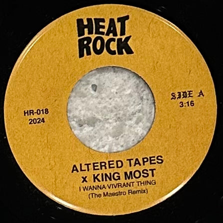 Altered Tapes x King Most - I Wanna Vibrant Thing b/w Boombaptist - Scenario Dubplate