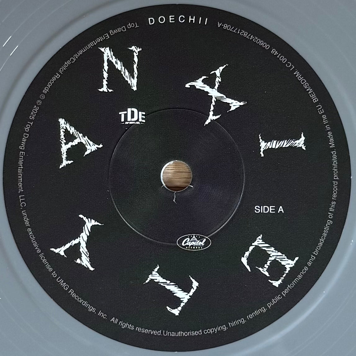 Doechii - Anxiety (1 Sided Grey Vinyl) (7")