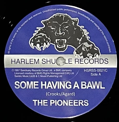 Pioneers, The - Some Having A Bawl b/w Whip Them