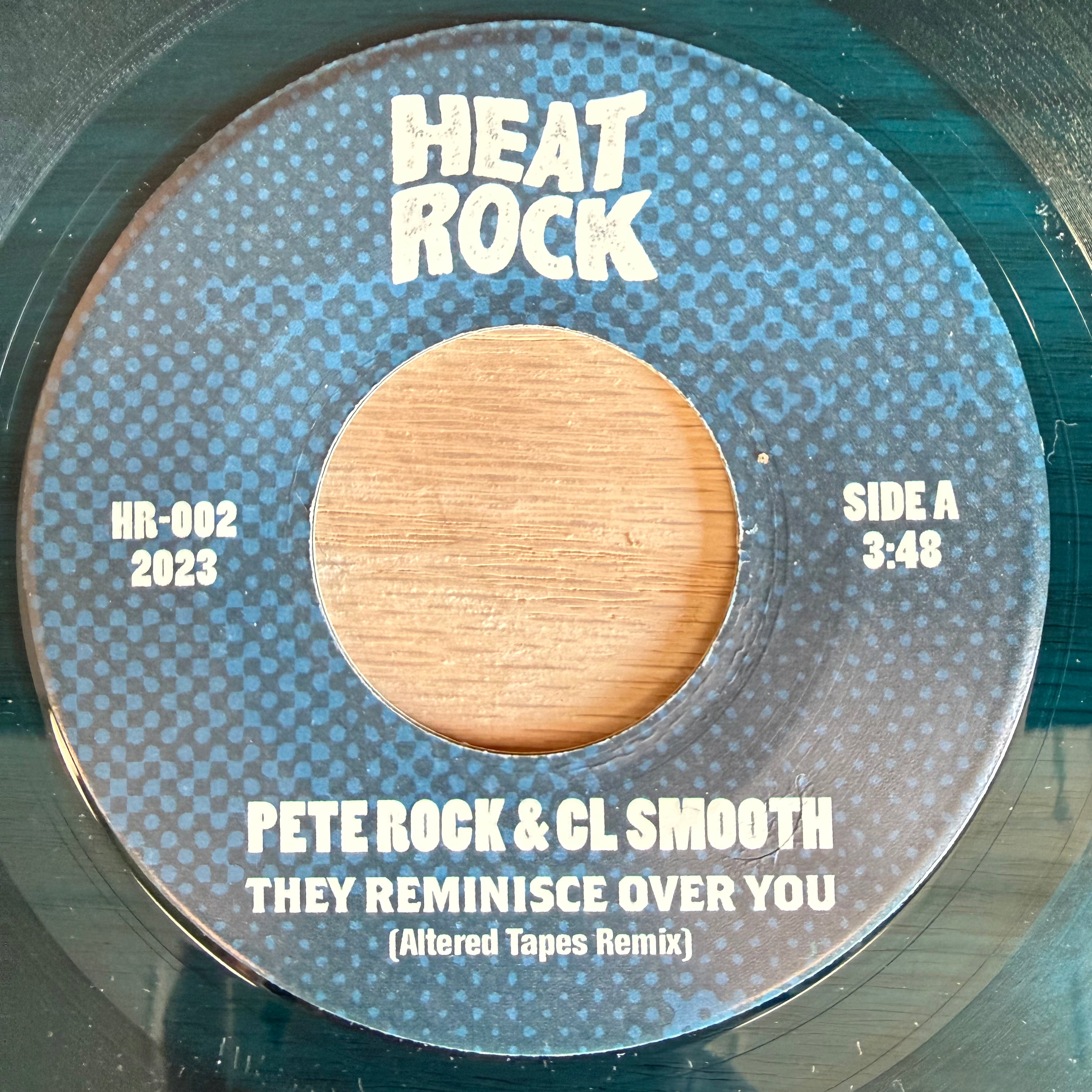 Pete Rock & CL Smooth - They Reminisce Over You (Altered Tapes Remix) b/w Inst (Blue vinyl)