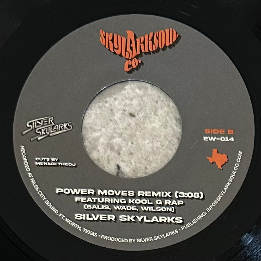 Silver Skylarks - Power Moves b/w Remix feat. Kool G. Rap