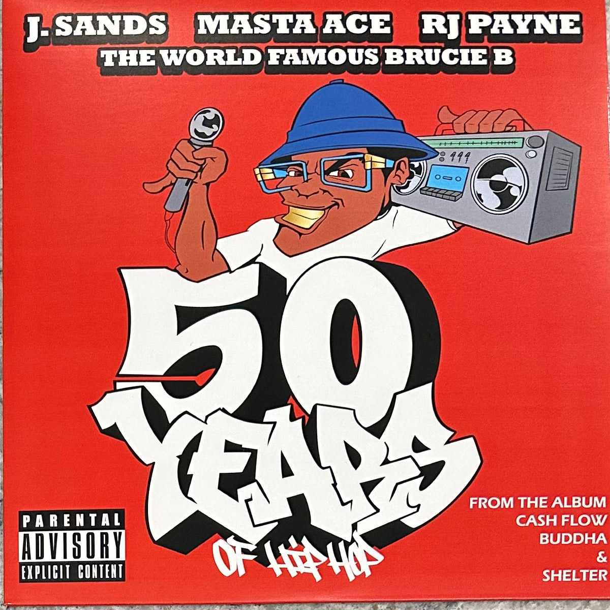 J. Sands - 50 Years of Hip Hop b/w Inst.