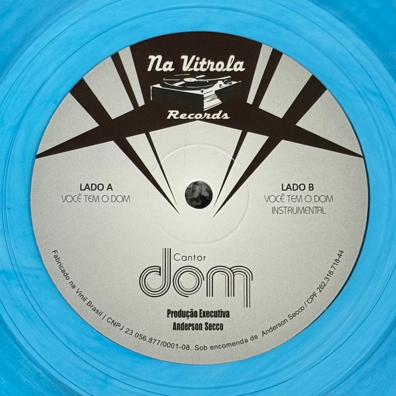 Cantor Dom - Voce Tem O Dom b/w Inst