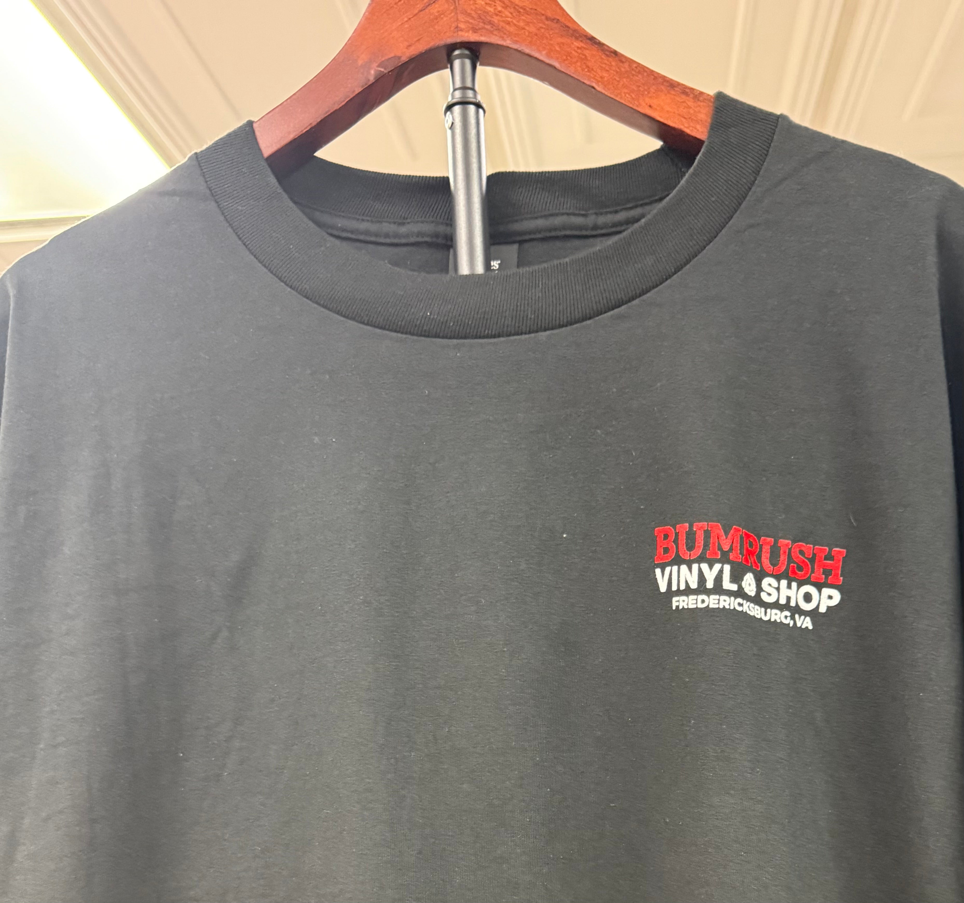 BUMRUSH Vinyl Shop - Store Tee (Black)