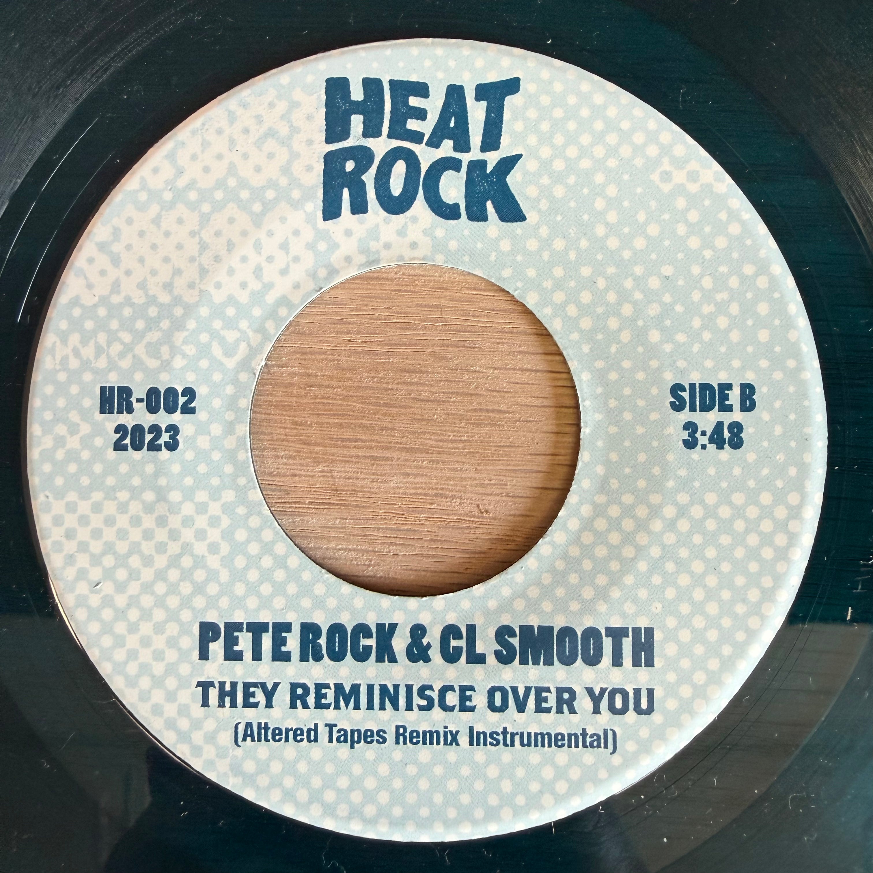 Pete Rock & CL Smooth - They Reminisce Over You (Altered Tapes Remix) b/w Inst (Blue vinyl)