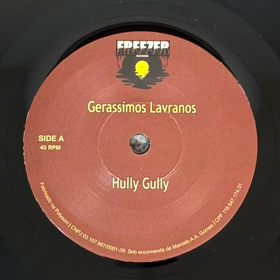 Gerassimos Lavranos - Hully Gully b/w Oso Axizeis Esy