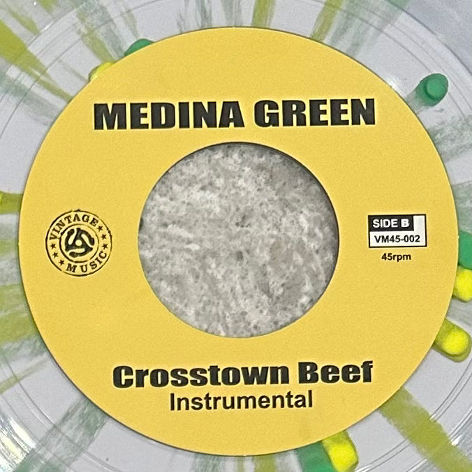 Medina Green - Crosstown Beef b/w Inst (Splatter Vinyl)