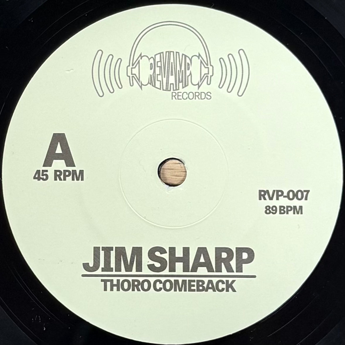 Jim Sharp - Thoro Comeback b/w Warlock Roc (7")