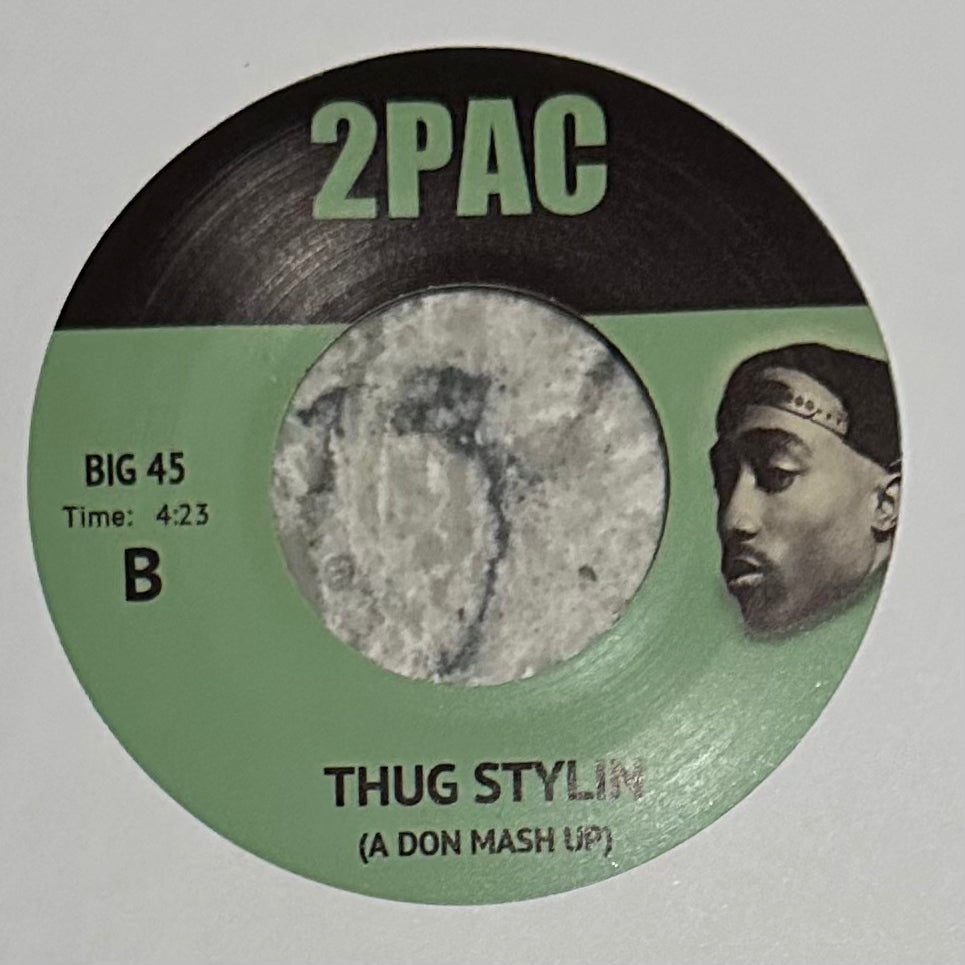 Notorious B.I.G., The (Biggie Smalls) - Sunshine Biggie b/w 2pac - Thug Stylin