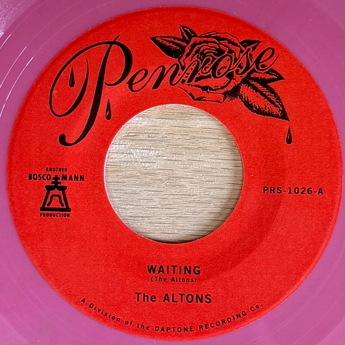 Altons, The - Waiting b/w Teach Me to Forget You (Pink Vinyl) (7")