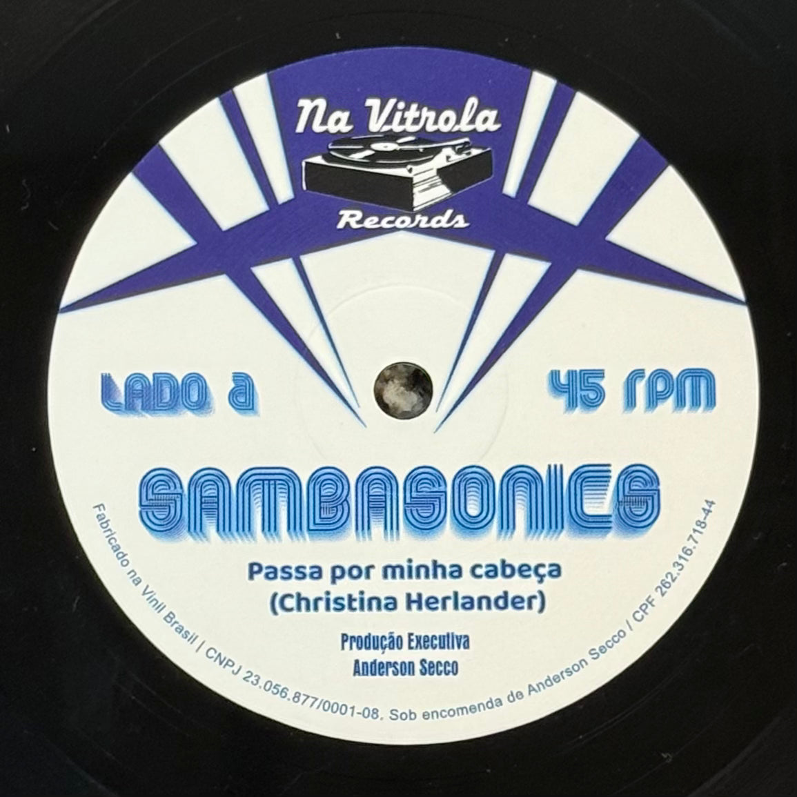 Samba Sonics - Passa Por Minha Cabeca b/w Quem Tem Tem