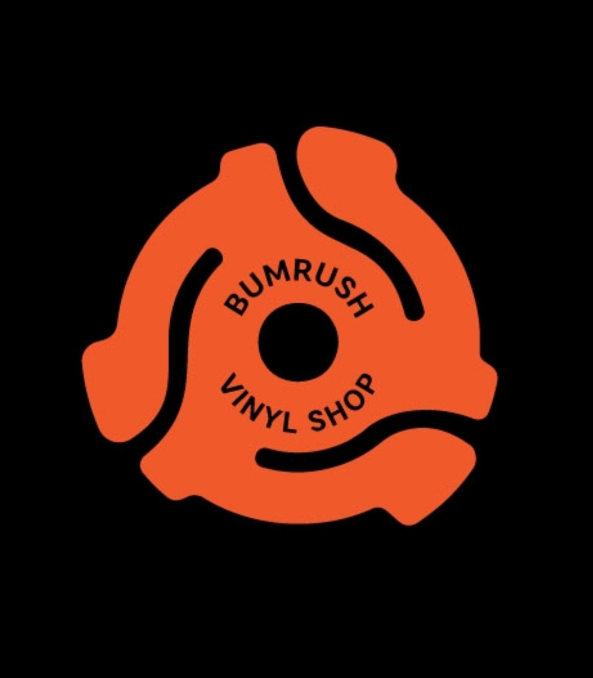 45 Adapter Tee Shirt - Black w/ Red