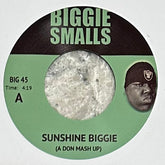 Notorious B.I.G., The (Biggie Smalls) - Sunshine Biggie b/w 2pac - Thug Stylin