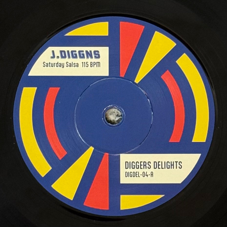 J. Diggns - Saturday Salsa b/w King Most - Balla Edit (Black Vinyl)