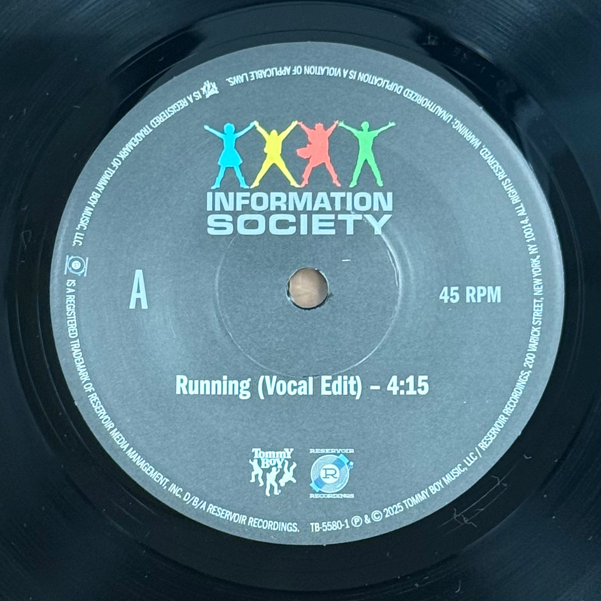 Information Society - Running b/w Inst