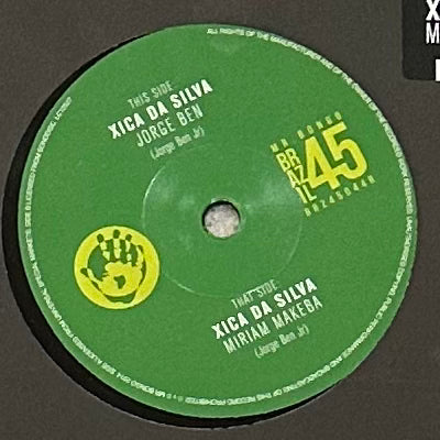 Jorge Ben - Xica Da Silva b/w Miriam Makeba - Xica Da Silva