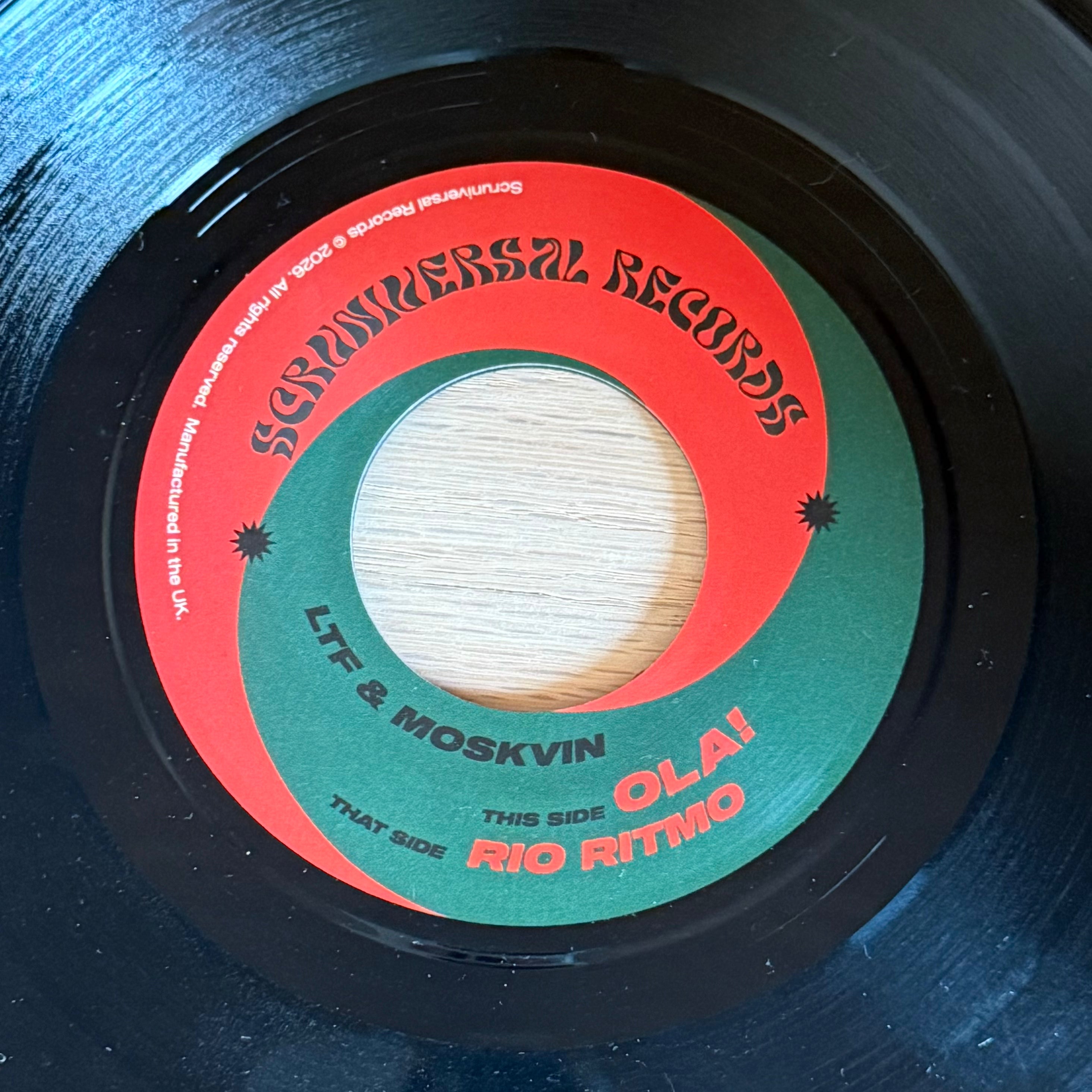 LTF & Moskvin - Ola! b/w Rio Ritmo (7")