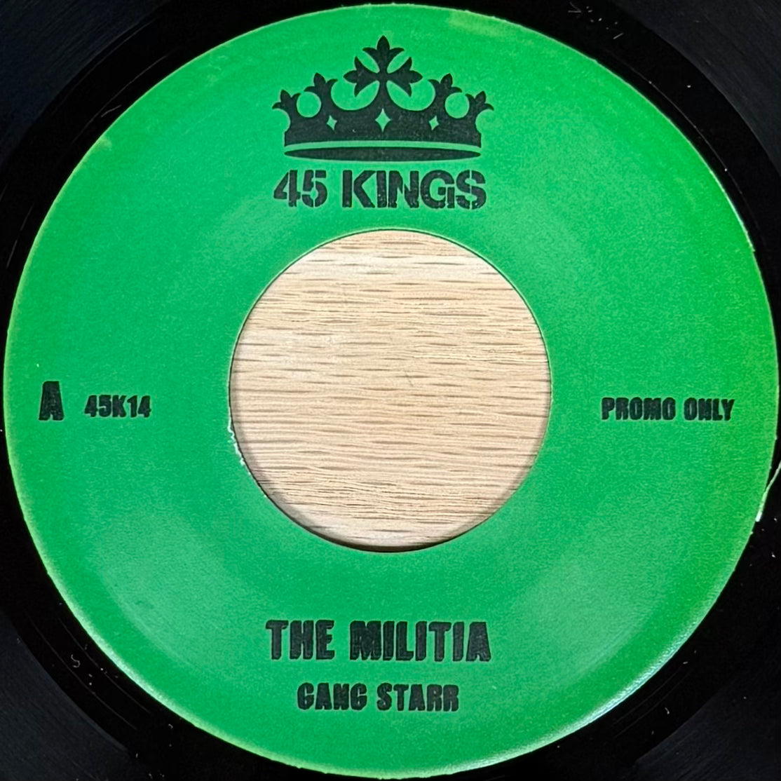 Gang Starr - The Militia b/w Above the Clouds (7")