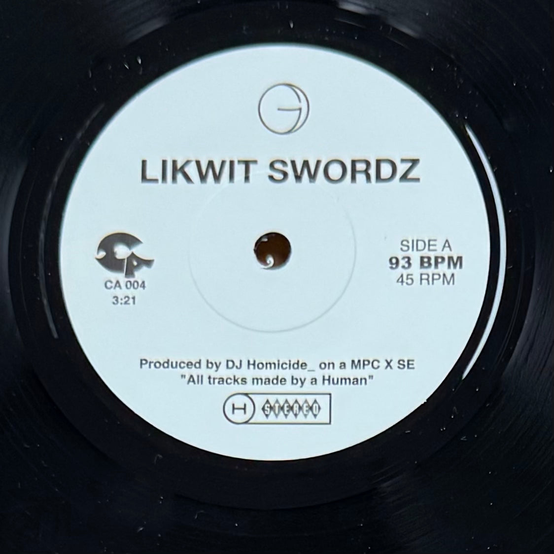 DJ Homicide - Likwit Swordz b/w Day Coastin' (7")