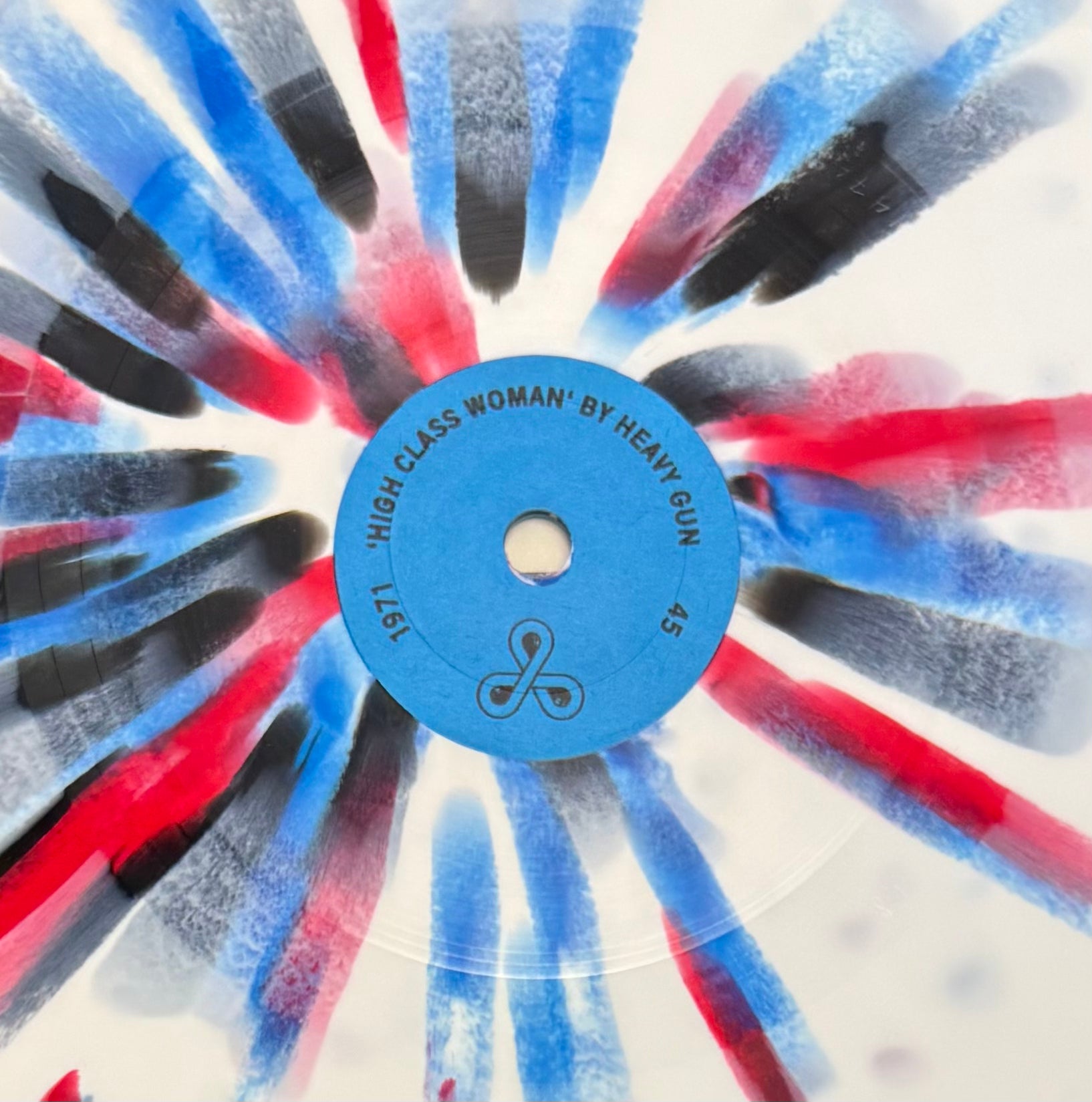 Crystals - Time Out b/w Heavy Gun - High Class Woman (Splatter Vinyl) (7")