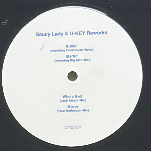 Saucy Lady & U-Key - Who's Bad Reworks (12")
