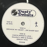 Dusty Donuts 8: Jim Sharp - Breakin' My Heart b/w Naughty NMX & Runex - Check Minnie's Love (Limit 2)