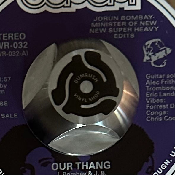 45 Adapter - Adapter Logo - Sure Shot Model 12 - Stainless Steel