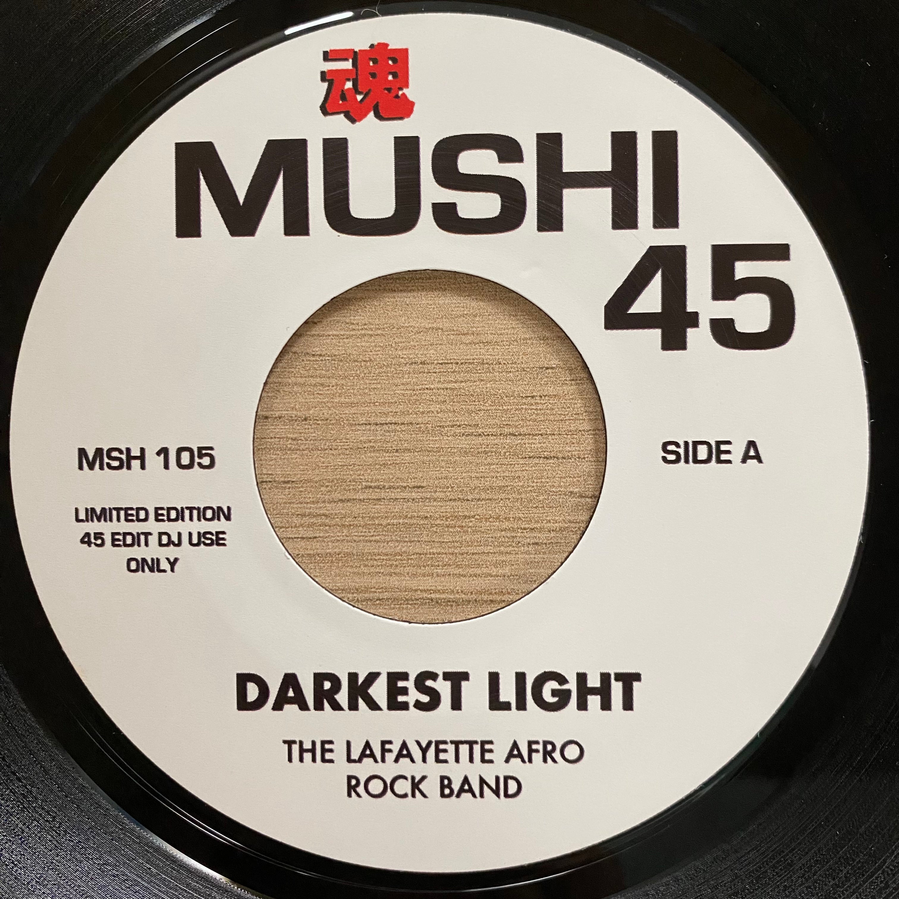 Lafayette Afro Rock Band, The - Darkest Light b/w The Outlaw Blues Band - Deep Gully (7")