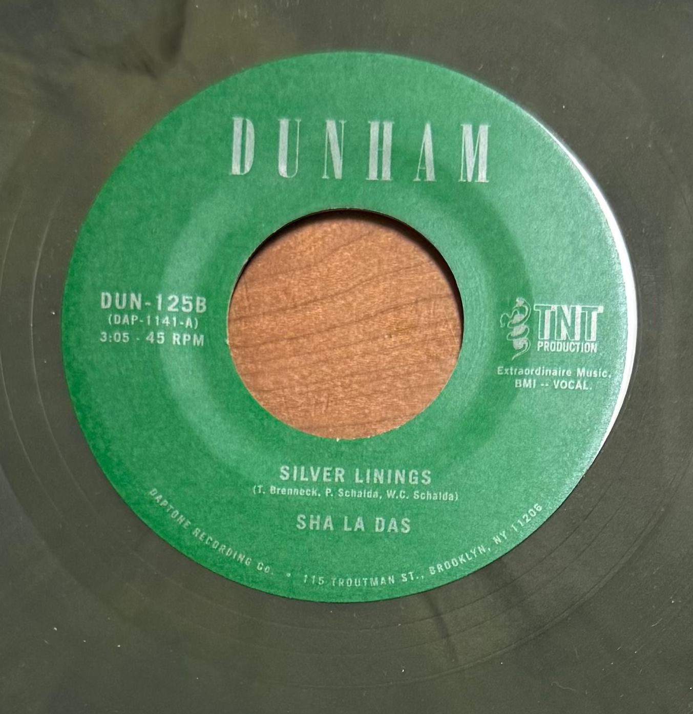 Sha La Das - Just For A Minute b/w Silver Linings (Random Color) (7")